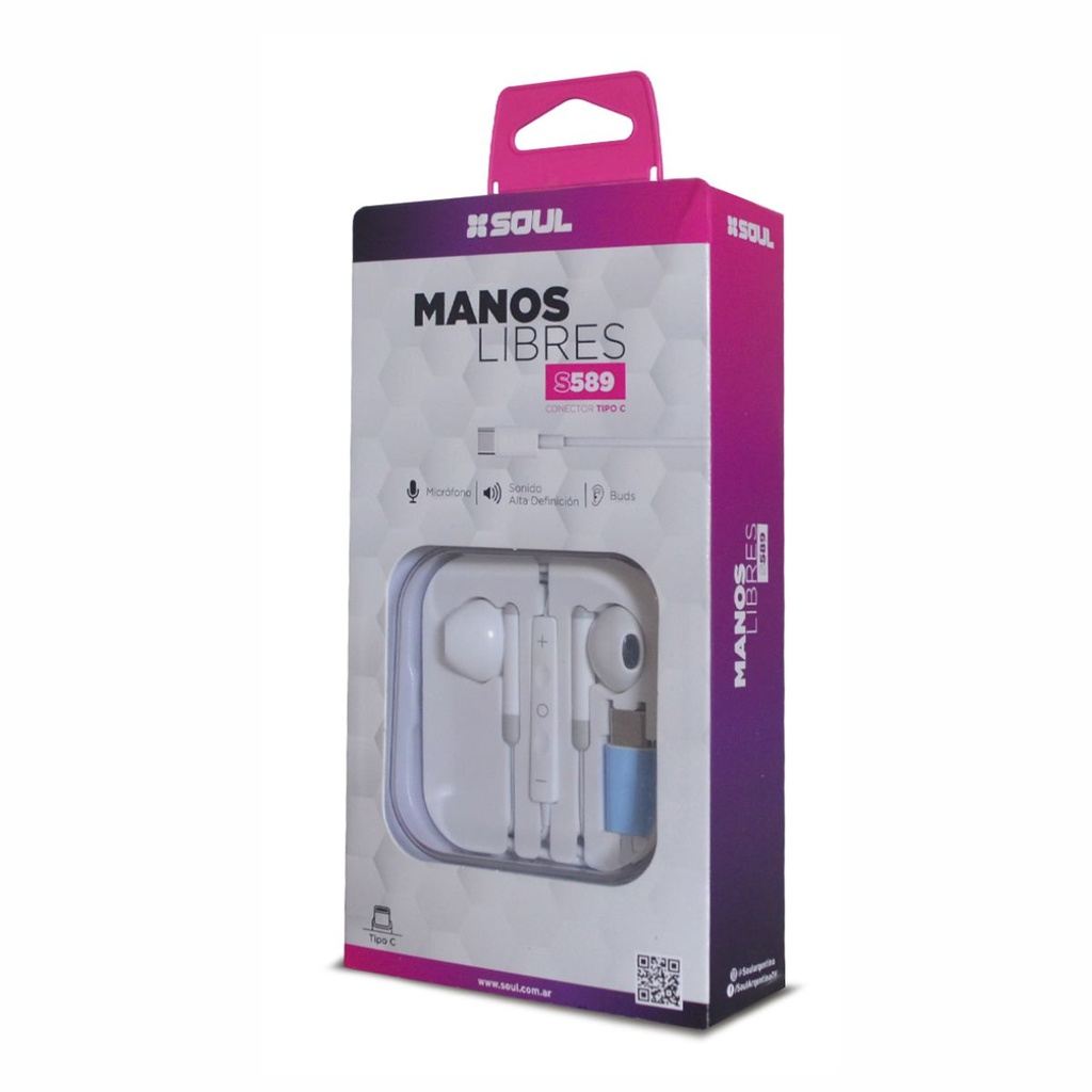 AURICULAR SOUL MLS-S589TBL TIPO C