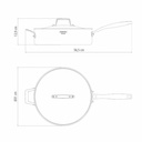 SARTEN TRAMONTINA 62140/300 GRANO 30CM