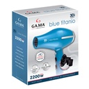 SECADOR GAMA TEMPO COMPACT 3D BLUE TITANIO 2300WATT