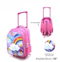 MOCHILA CARRO TRENDY 17359 ARCOIRIS