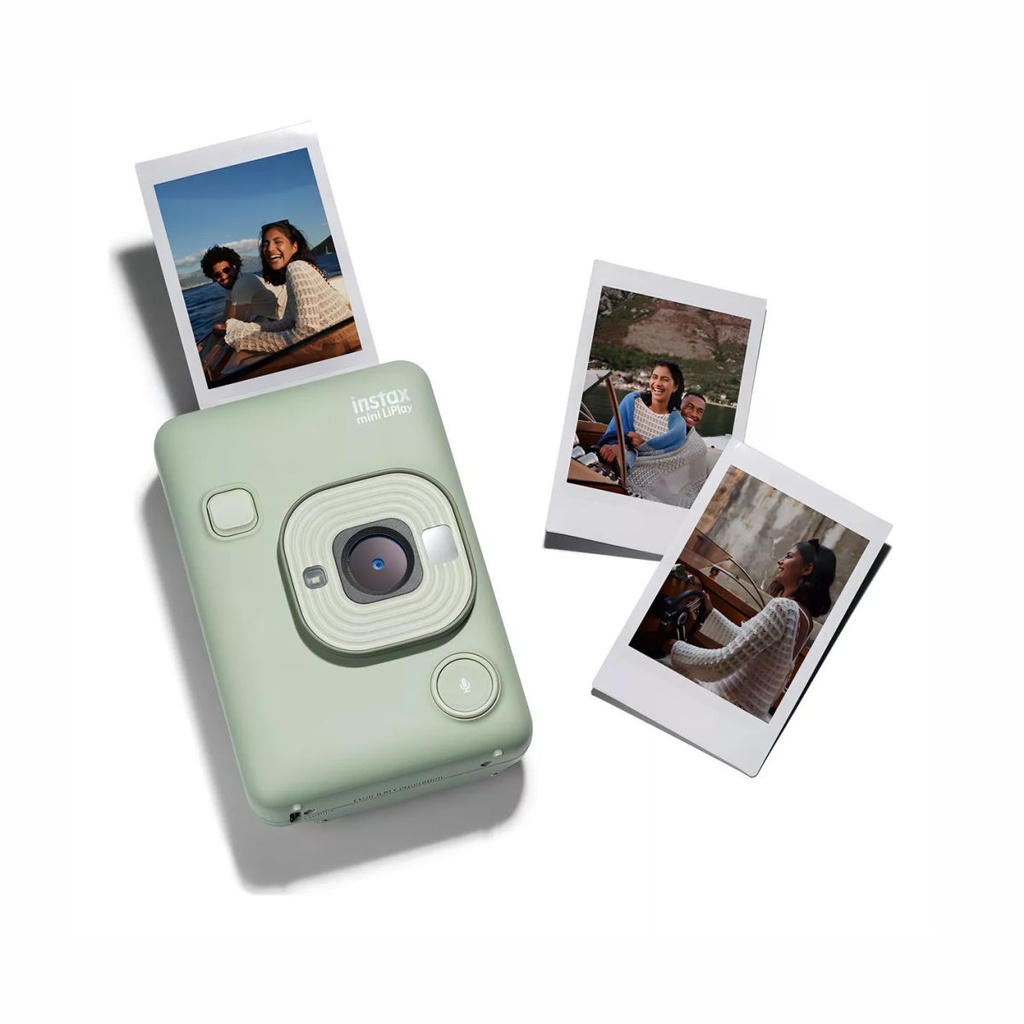 CAMARA FUJI INSTAX MINI LIPLAY VERDE