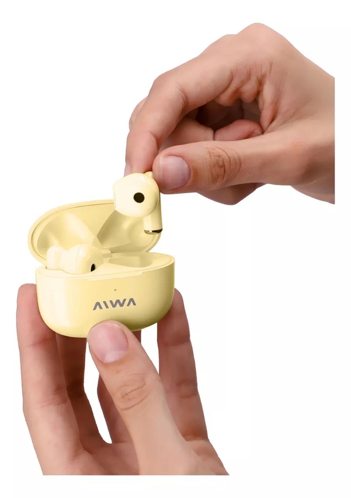 AURICULAR AIWA ATA-506A BT TOUCH IN EAR AMARILLO