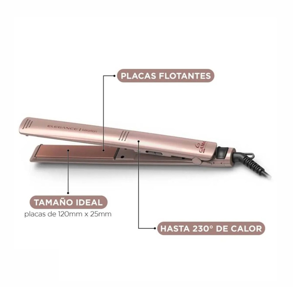 ALISADOR GAMA ELEGANCE KERATION