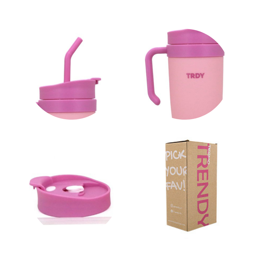 VASO TRENDY 17514 1200ML ROSA