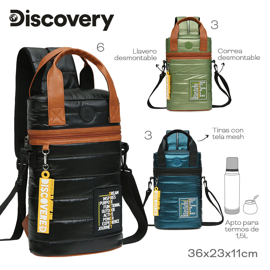 BOLSO MATERO DISCOVERY 17330 VERDE