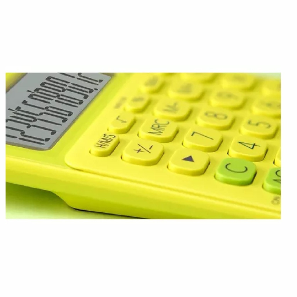 CALCULADORA CASIO MS-20UC YG AMARILLO