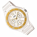 RELOJ CASIO LRW-250H BLANCO Y DORADO