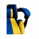 SILLA GAMER DAIHATSU D-GA10/BO AZUL/AMARILLO