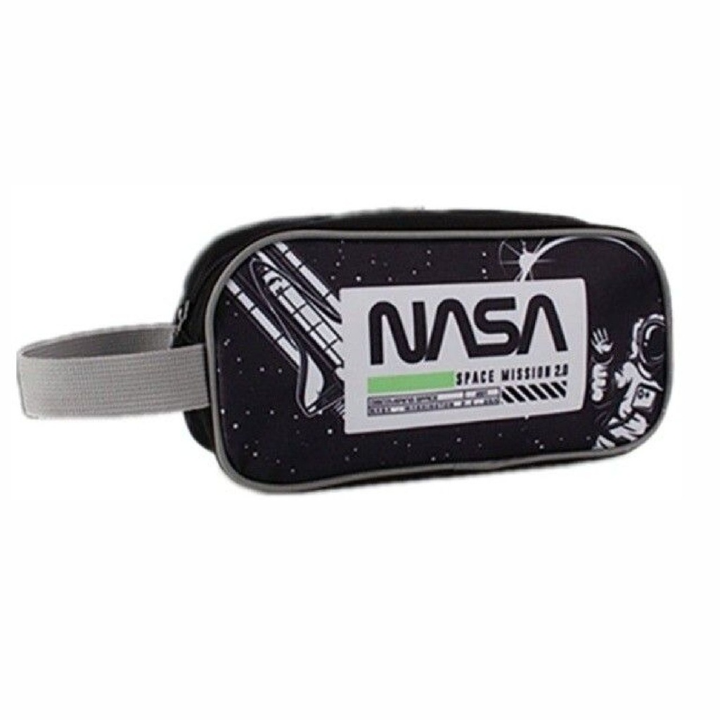 MOCHILA CARRO NASA 27352 NEGRA C/CARTUCHERA NEGRA