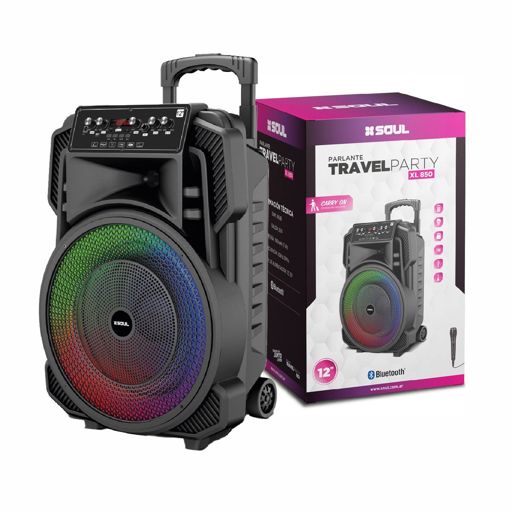 PARLANTE SOUL PLT-XL850 30W
