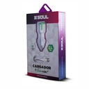 CARGADOR DE AUTO SOUL CAQ-USBDUALT TIPO C