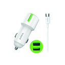 CARGADOR DE AUTO SOUL CAQ-USBDUALT TIPO C