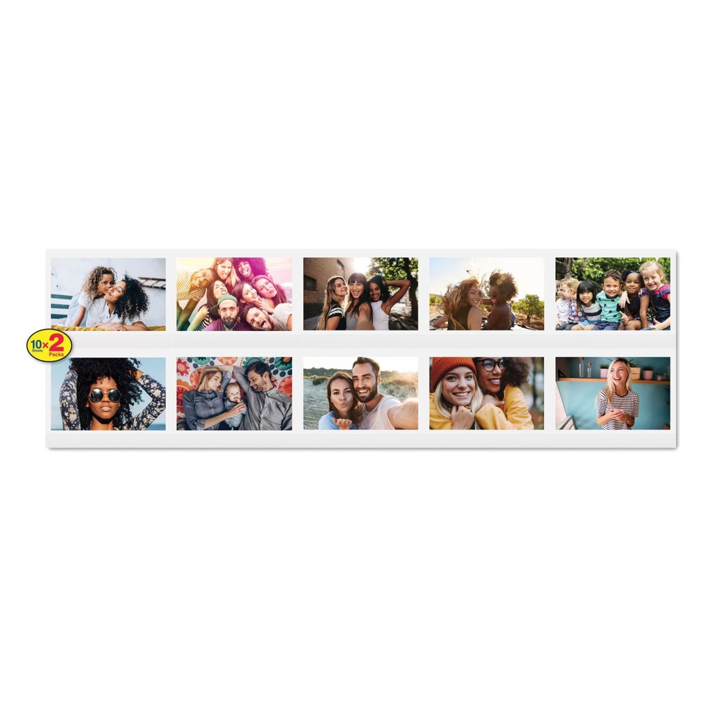 FILM FUJI INSTAX WIDE WHITE 10x2 PK