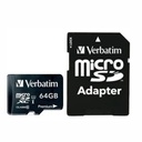 MICRO SD VERBATIM 44084 SDXC 64GB C10