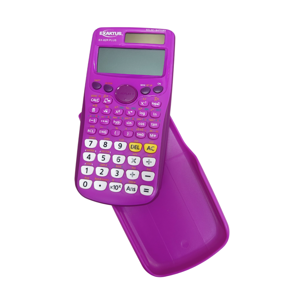 CALCULADORA EXAKTUS EX-82R ROSA