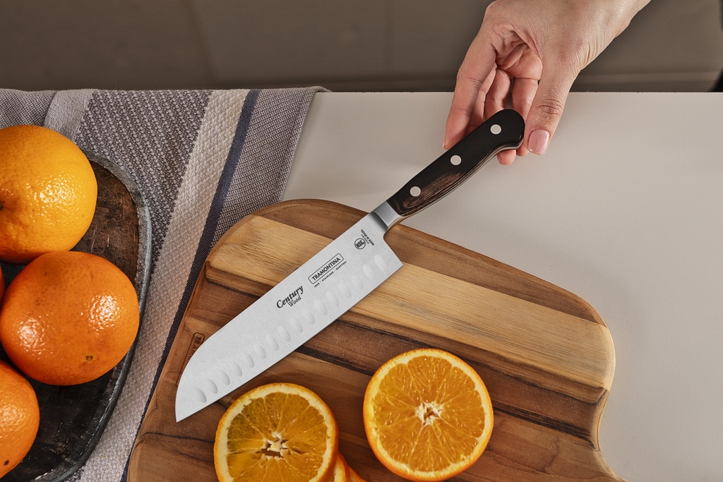 CUCHILLO CARNICERO TRAMONTINA 21542/197 CENTURY WOOD