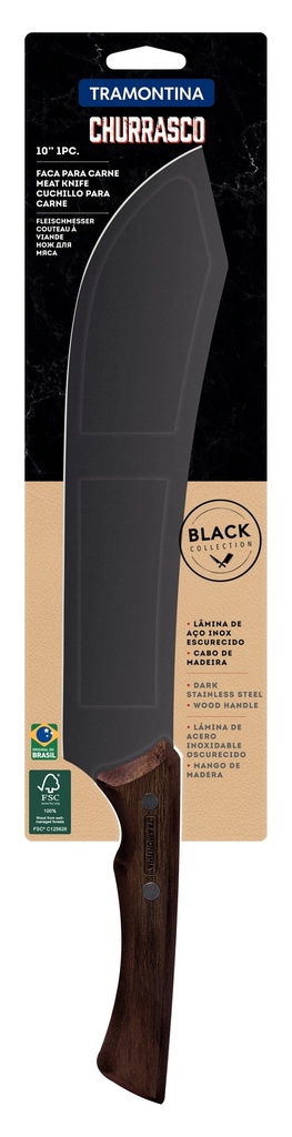 CUCHILLO PARA CARNE TRAMONTINA 22844/110 BLACK