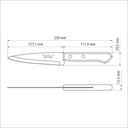 CUCHILLO DE COCINA TRAMONTINA 22902/105 DYNAMIC 5"