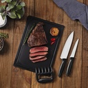 JUEGO DE CUCHILLOS TRAMONTINA 23498/076 PLENUS 4 PZS