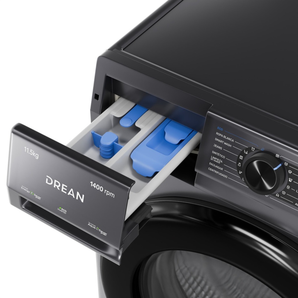 LAVARROPAS DREAN LFDR1114ISG0 INVERTER 11.5KG GRIS