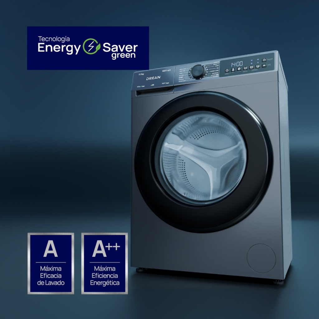 LAVARROPAS DREAN LFDR1114ISG0 INVERTER 11.5KG GRIS