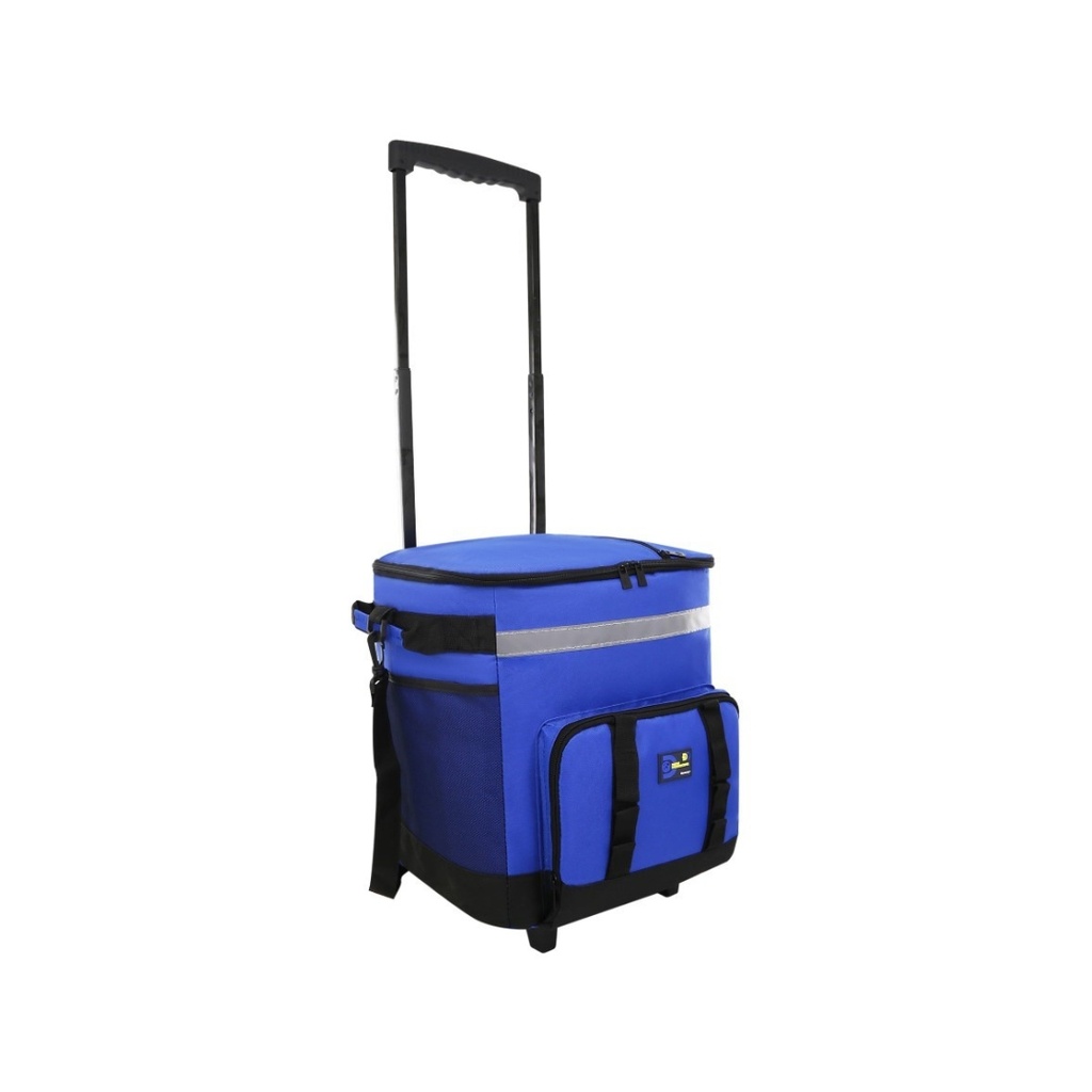 BOLSO CONSERVADOR DISCOVERY 30434 CON CARRO AZUL