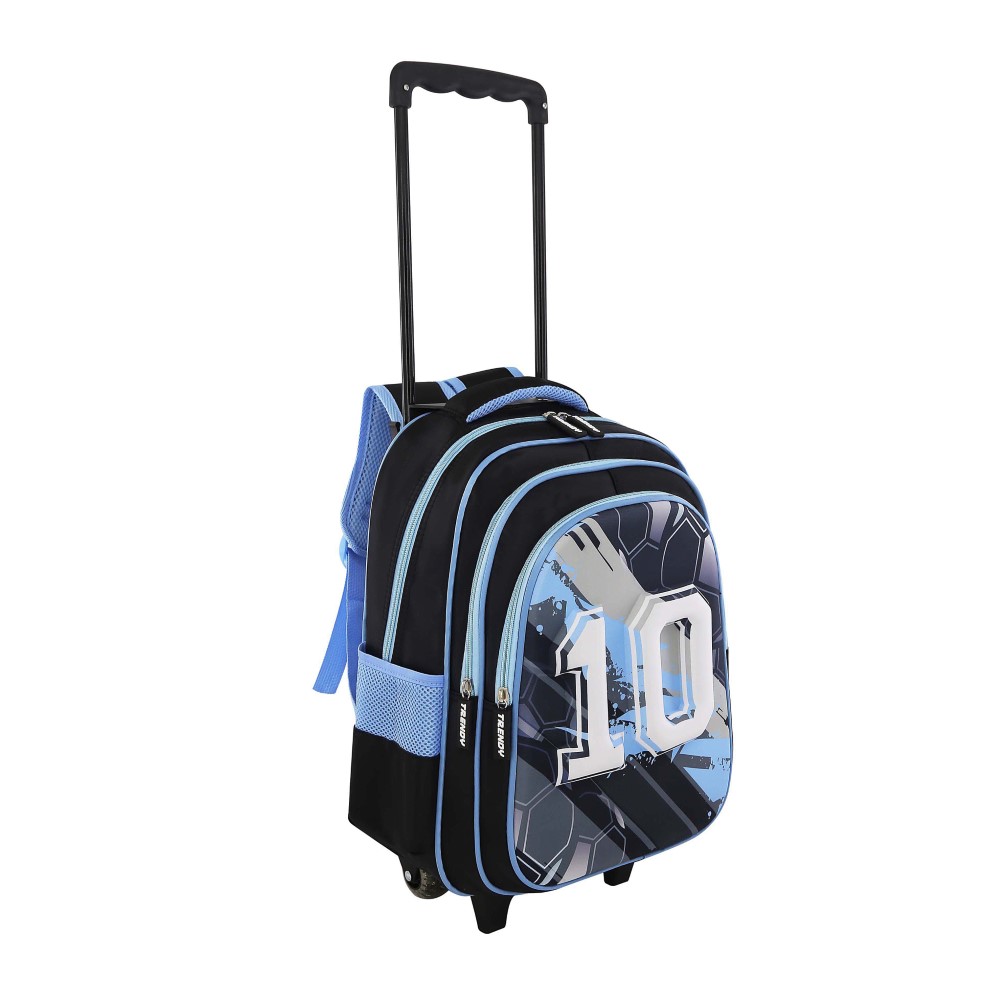 MOCHILA CARRO TRENDY 30128 16" NEGRO