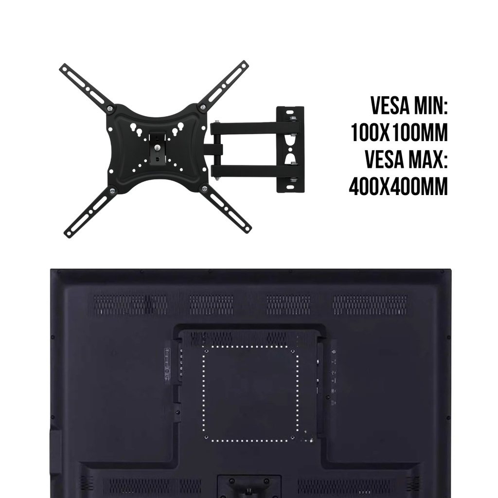 SOPORTE DE TV NIVIKO NVK68-443 C/BRAZO 26-52"