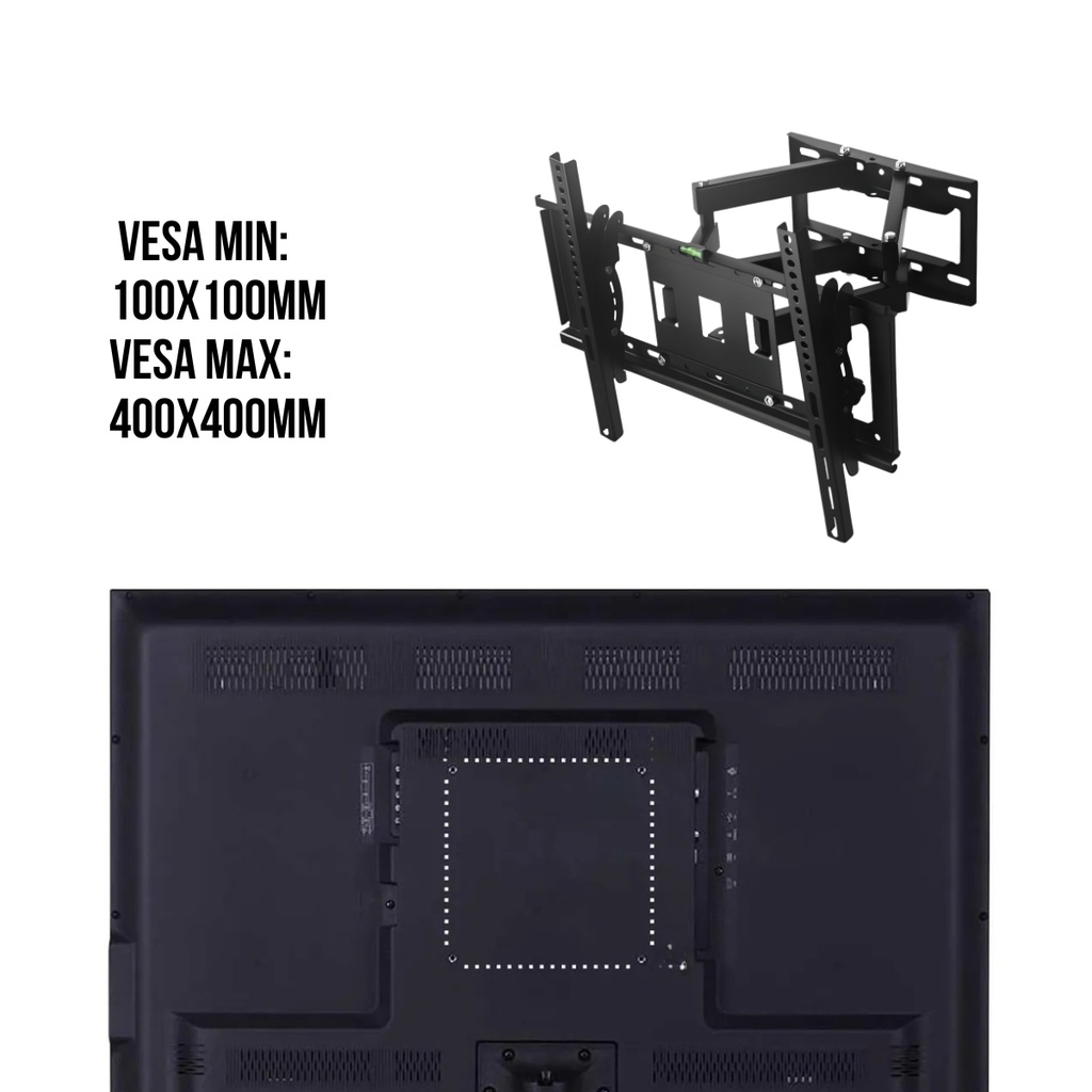 SOPORTE DE TV NIVIKO NVK78-446 C/BRAZO DOBLE 22-70"