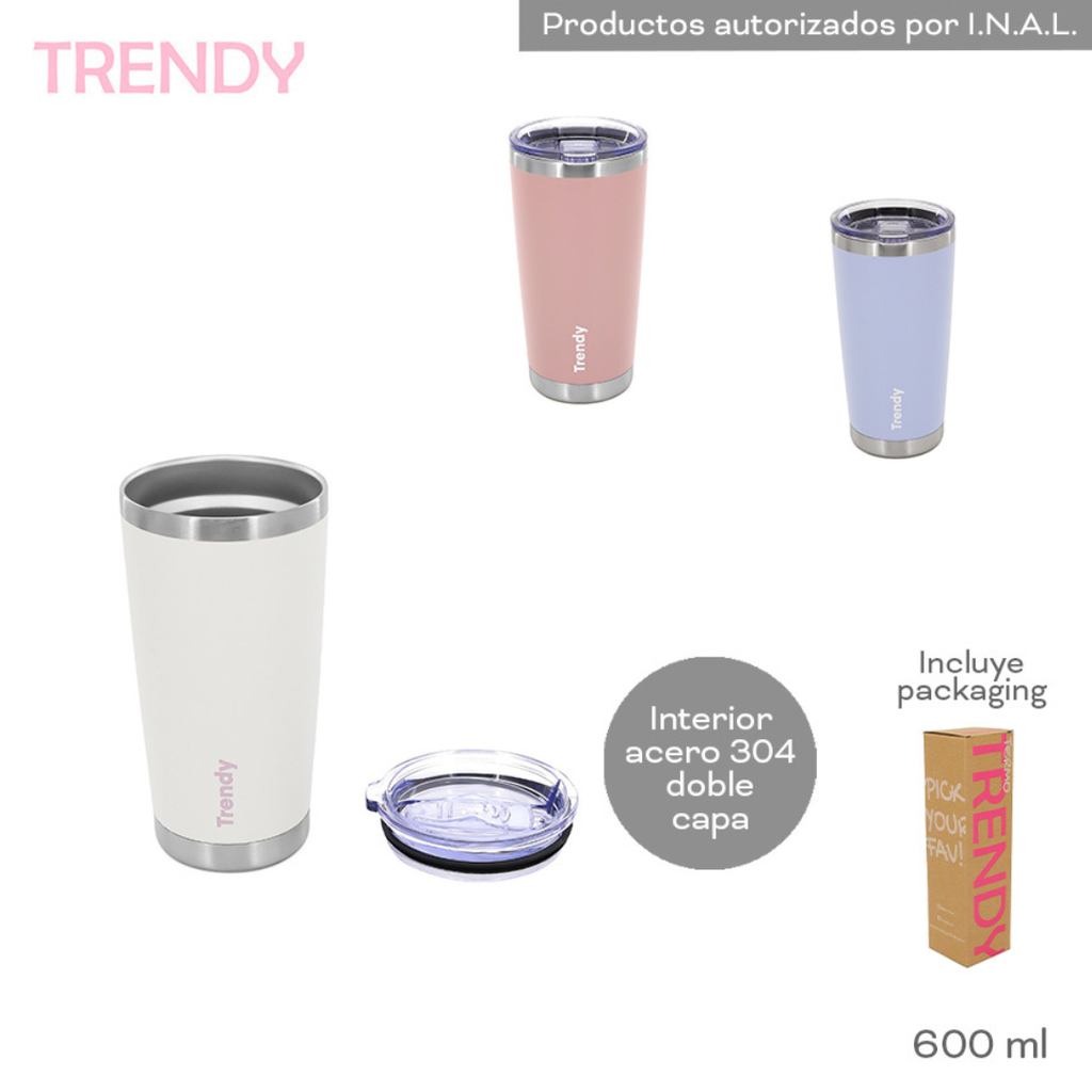 VASO TERMICO DISCOVERY 30910 600ML NUDE