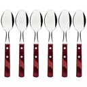 CUCHARA DE MESA TRAMONTINA 21103/670 POLYWOOD 6 PZS