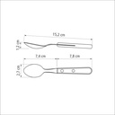 CUCHARA DE TE TRAMONTINA 22307/300 DYNAMIC 3PZS