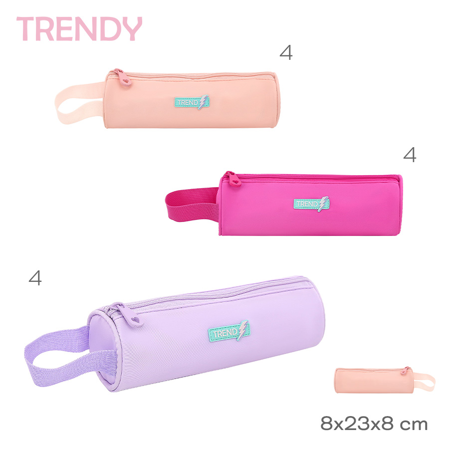 CARTUCHERA TRENDY 30240 ROSA SIMPLE