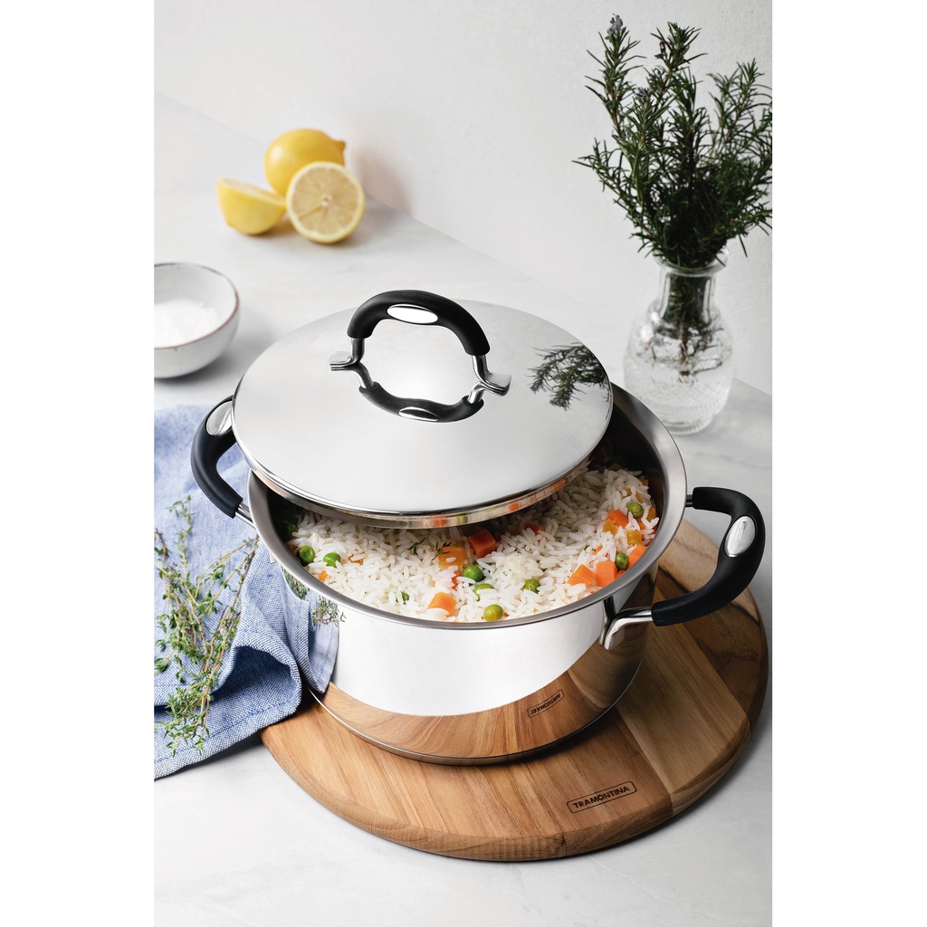 CACEROLA TRAMONTINA 62484/240 DUO SILICONE 24CM