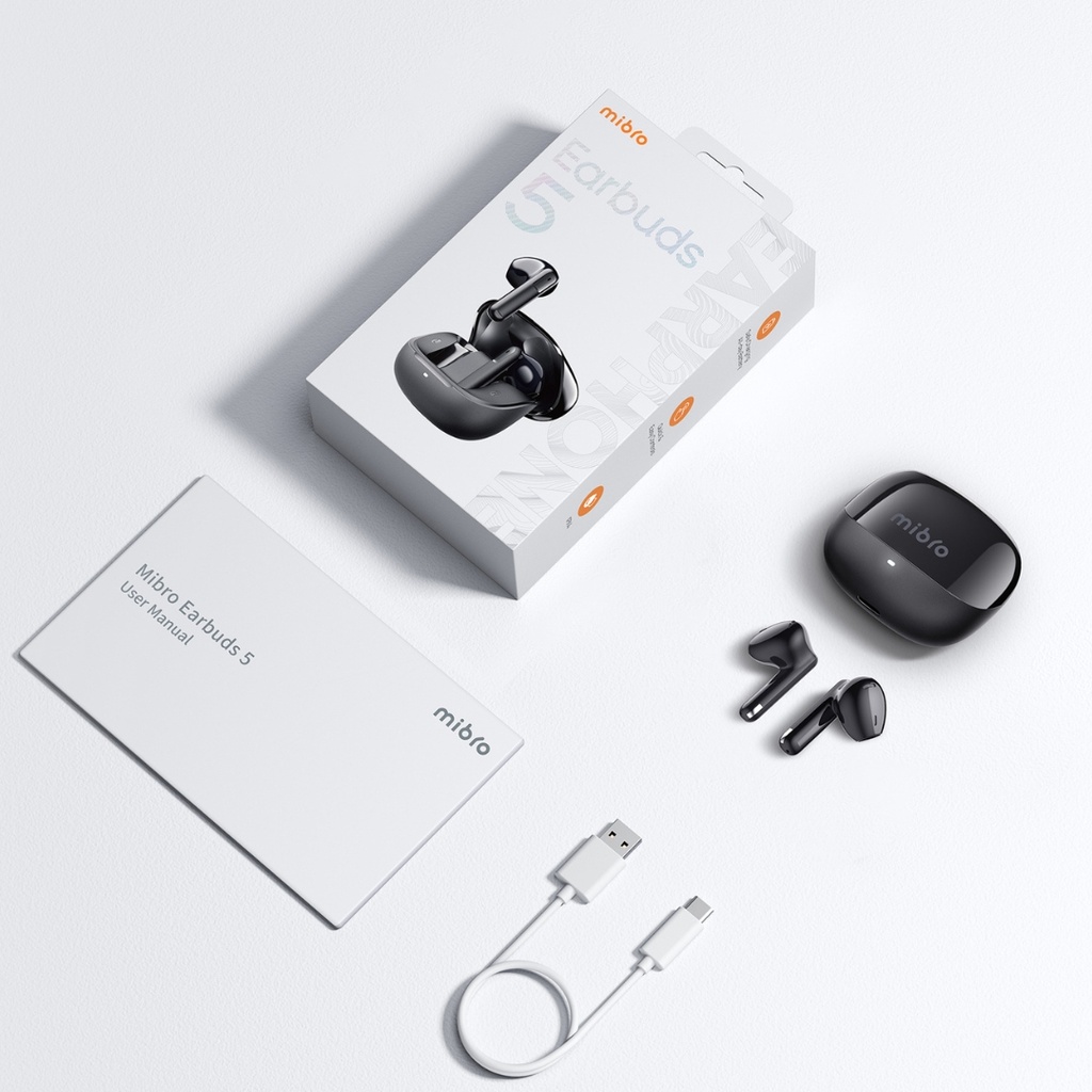 AURICULAR MIBRO EARBUDS 5 NEGRO 