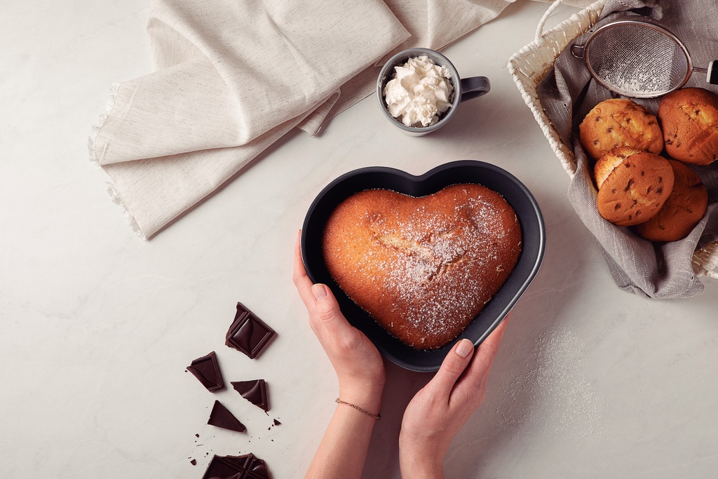 MOLDE TRAMONTINA 20075/024 BRASIL 24CM CORAZON