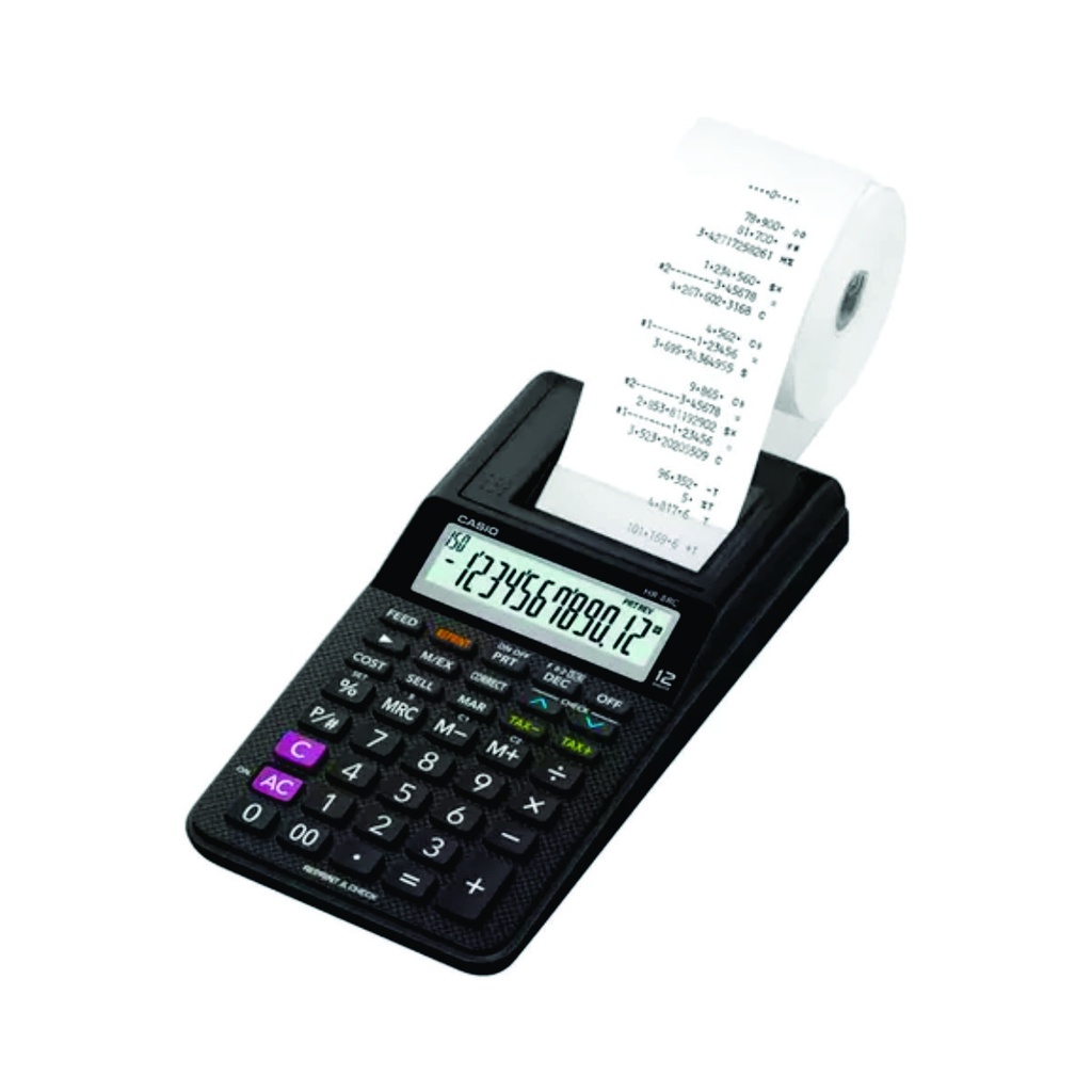 CALCULADORA CASIO HR-8RC NEGRO