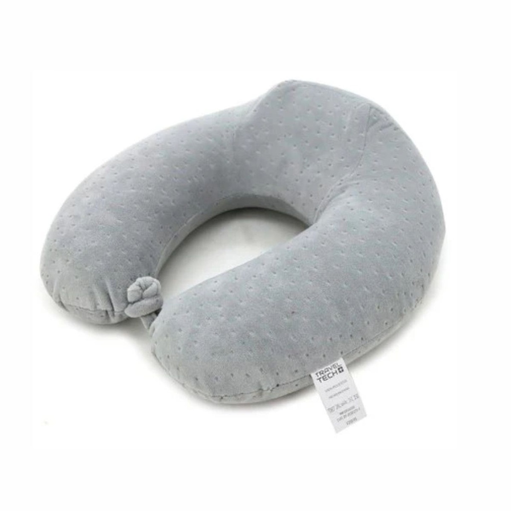 ALMOHADA TRAVEL TECH 17015 GRIS