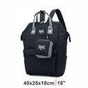 MOCHILA BOCA DE PEZ EVERLAST 22332 NEGRO/GRIS