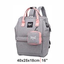 MOCHILA EVERLAST 22332 GRIS/ROSA