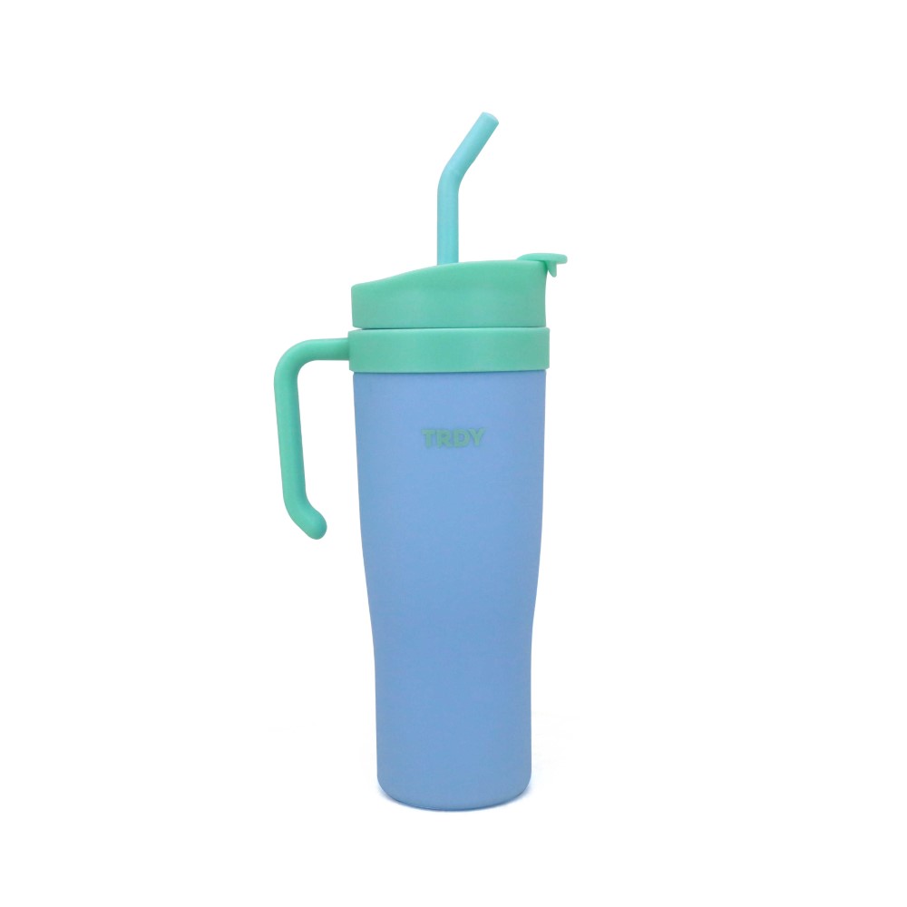 VASO TRENDY 17514 1200ML CELESTE