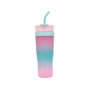 VASO TRENDY 17515 1200ML CELESTE CON SORBETE