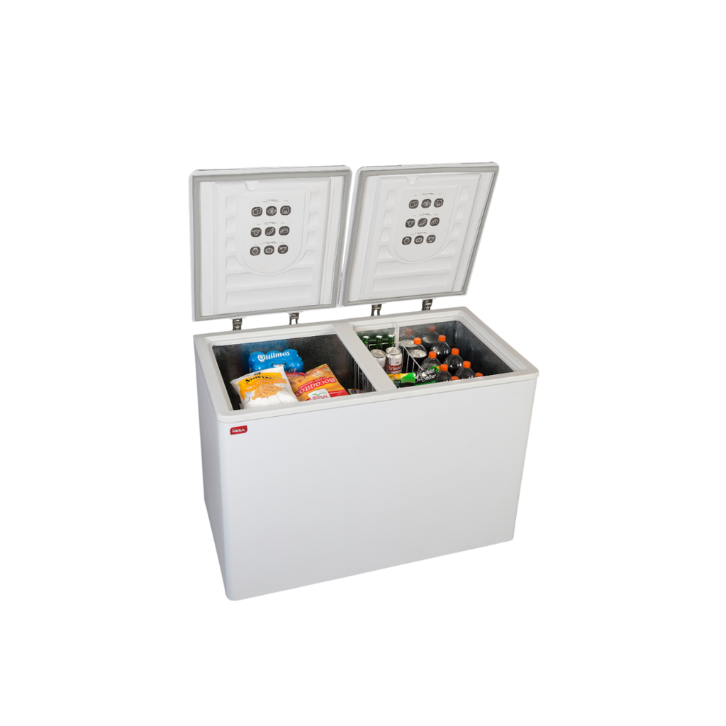 FREEZER NEBA F402 DE POZO 384L 2 PUERTAS