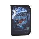 CARTUCHERA CON ÚTILES TRENDY 52587 DINOSAURIO NEGRO