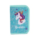CARTUCHERA CON ÚTILES TRENDY 52588 UNICORNIO AQUA SIMPLE