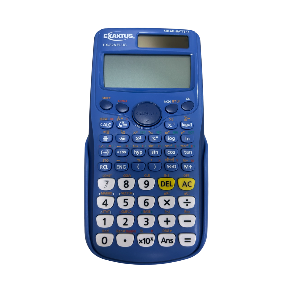 CALCULADORA EXAKTUS EX-82A AZUL