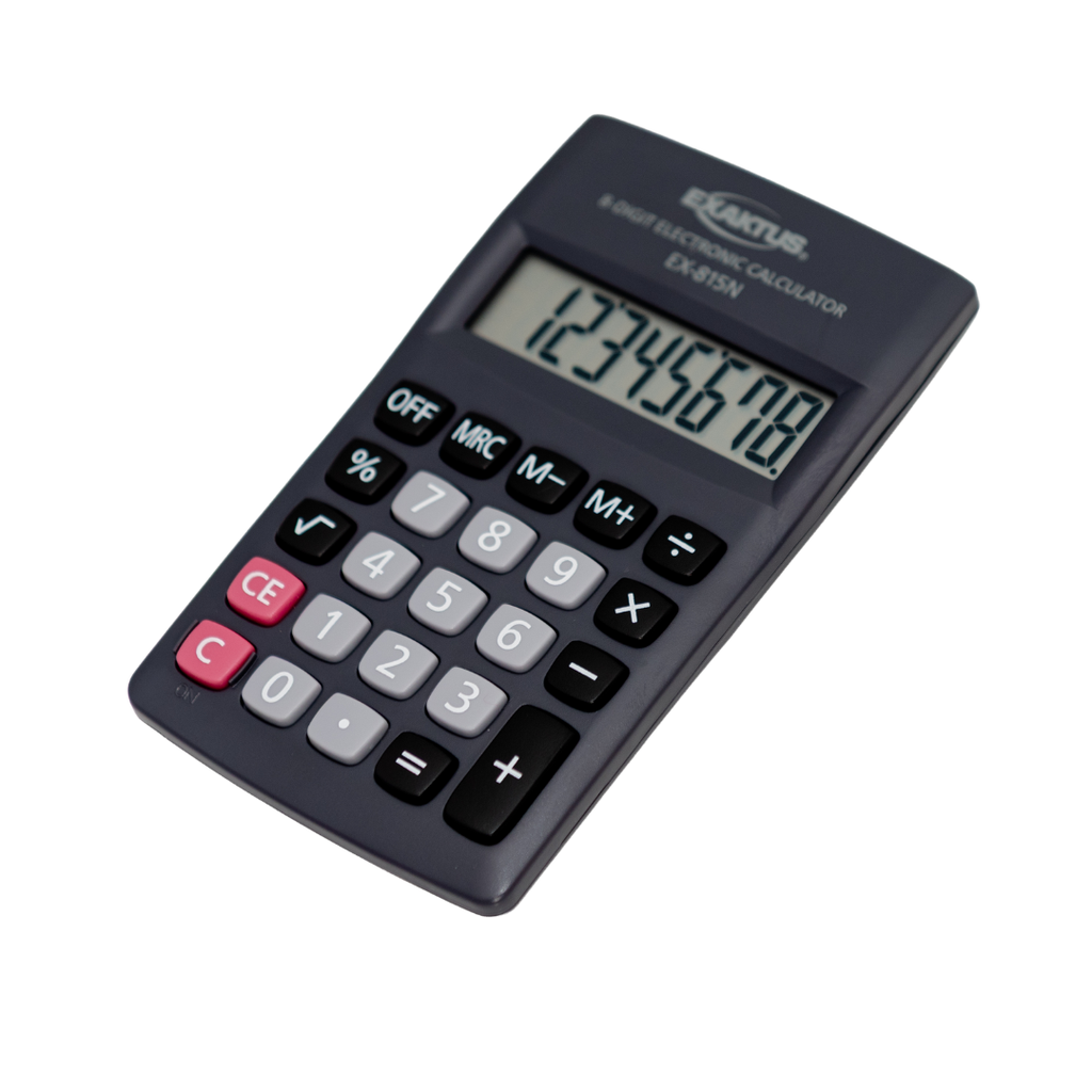 CALCULADORA EXAKTUS EX-815N NEGRO