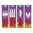 COMBO TRAMONTINA NEW KOLOR 12 PZS ROJO