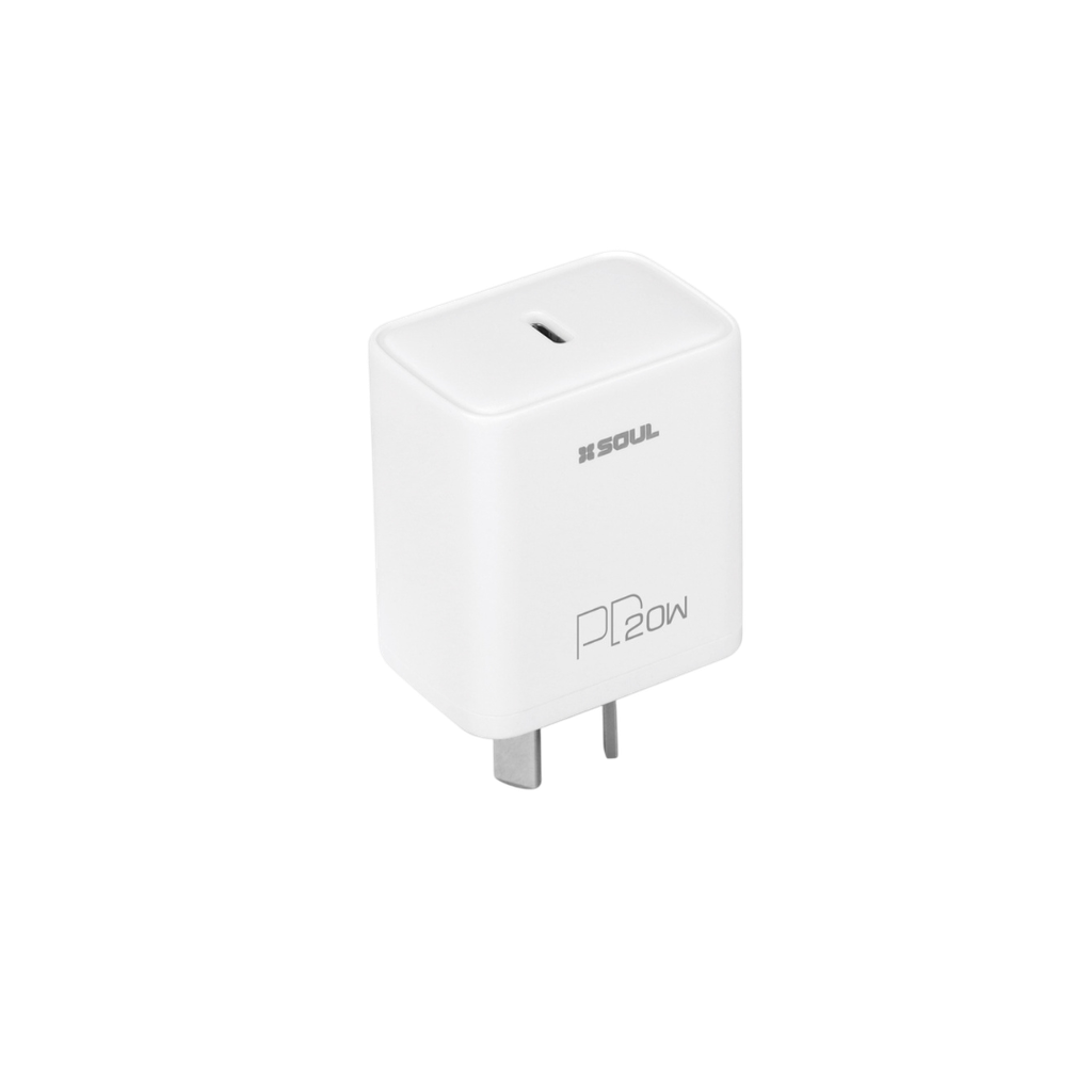 CARGADOR USB SOUL CVQ-PD20WT QC 20w TC-TC