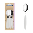 CUCHARA DE MESA TRAMONTINA 23363/980 IPANEMA 12PZS BLANCO